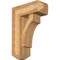 Ekena Millwork Westlake Craftsman Rough Sawn Bracket w/ Offset Brace, Western Red Cedar, 8"W x 20"D x 28"H BKT0806X20X28WTL04RWR - alternate 1